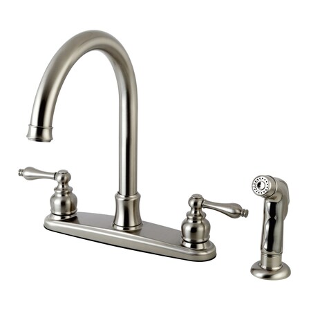 Victorian FB7798ALSP 8-Inch Centerset Kitchen Faucet with Sprayer FB7798ALSP
